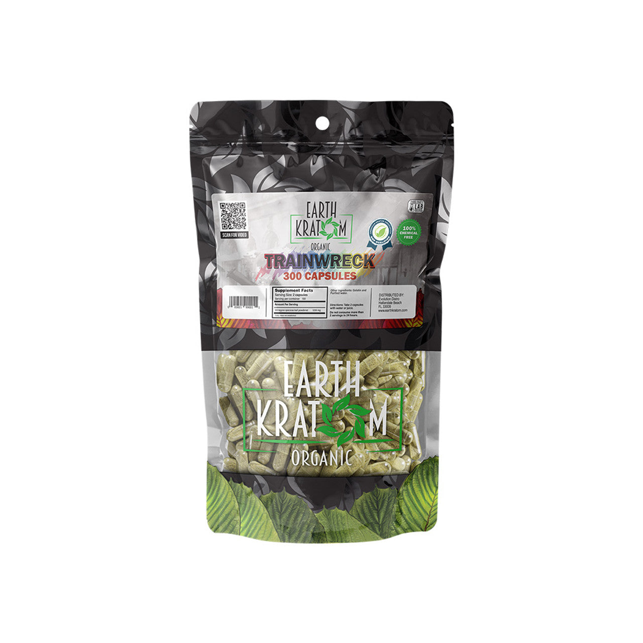 Earth Kratom Organic Premium Kratom Capsules