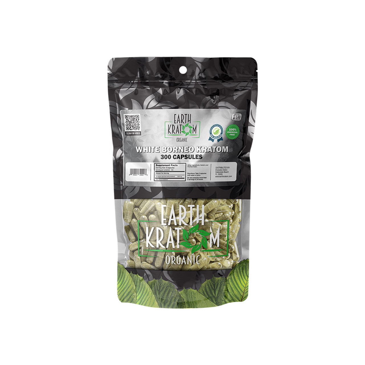 Earth Kratom Organic Premium Kratom Capsules
