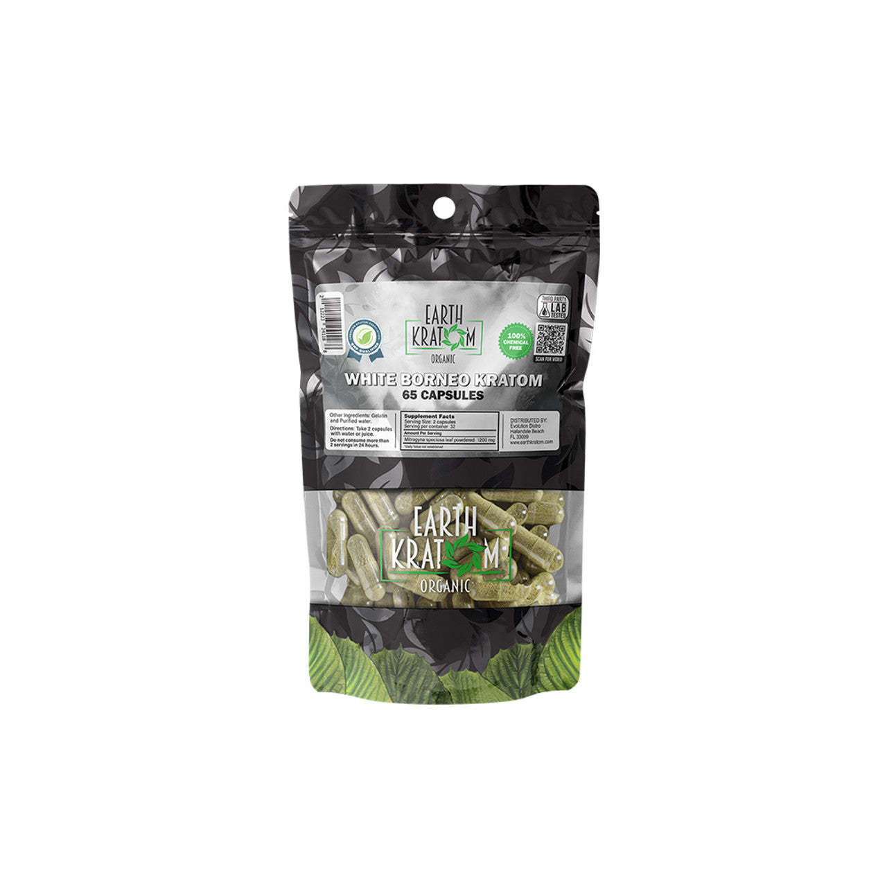Earth Kratom Organic Premium Kratom Capsules