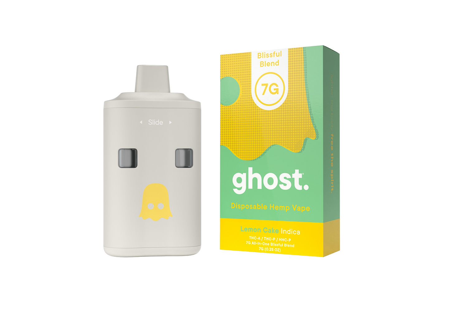 Ghost Disposable THC-A Blissful Blend All-In-One 7g