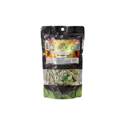 Earth Kratom Organic Premium Kratom Capsules