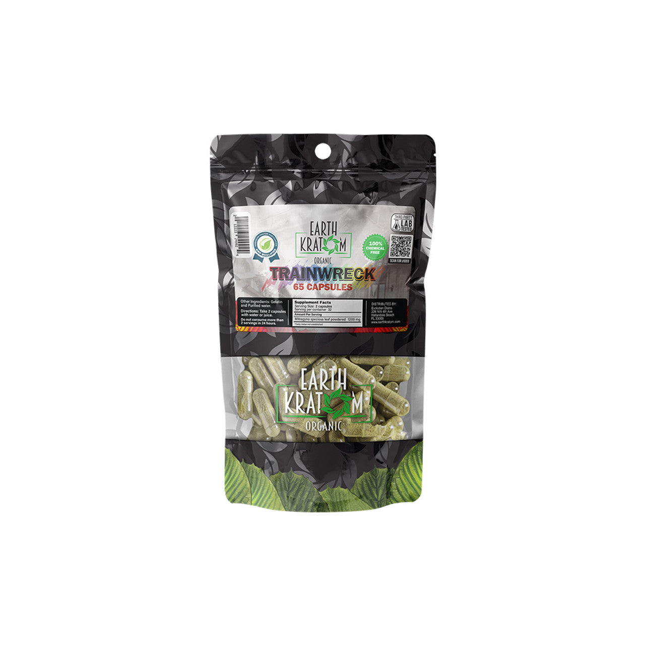 Earth Kratom Organic Premium Kratom Capsules